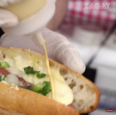 ZAGAT — Meet the Melted Raclette Cheese Sandwich That's Taking Over Brooklyn Food Festivals